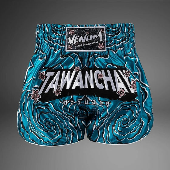 Venum x Tawanchay Muay Thai Shorts Blue/White