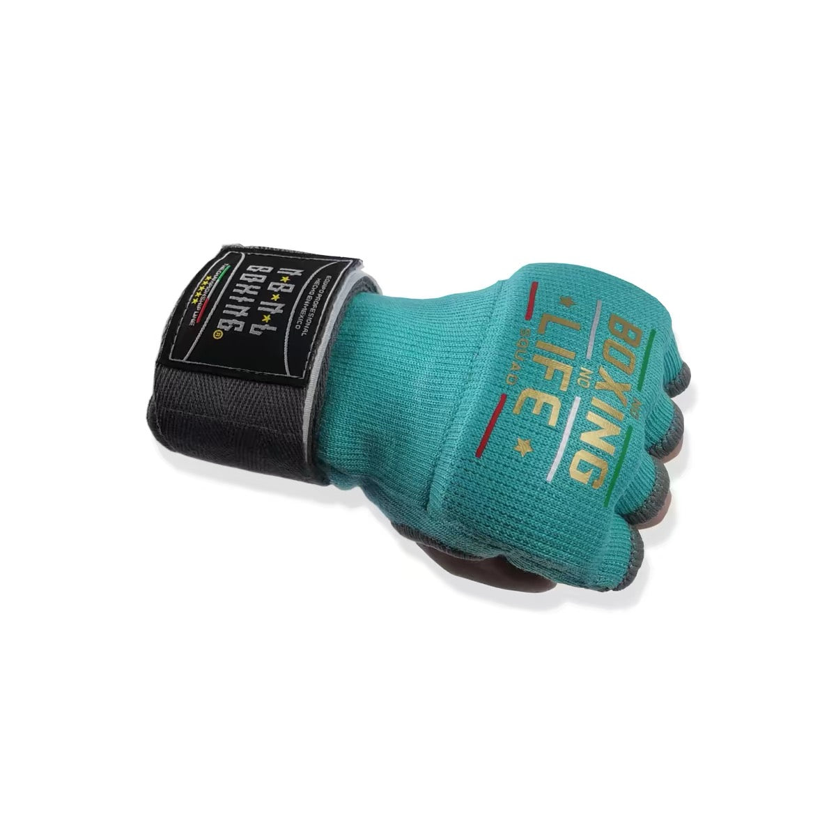 Noboxing Nolife Quick Hand Wraps Turquoise