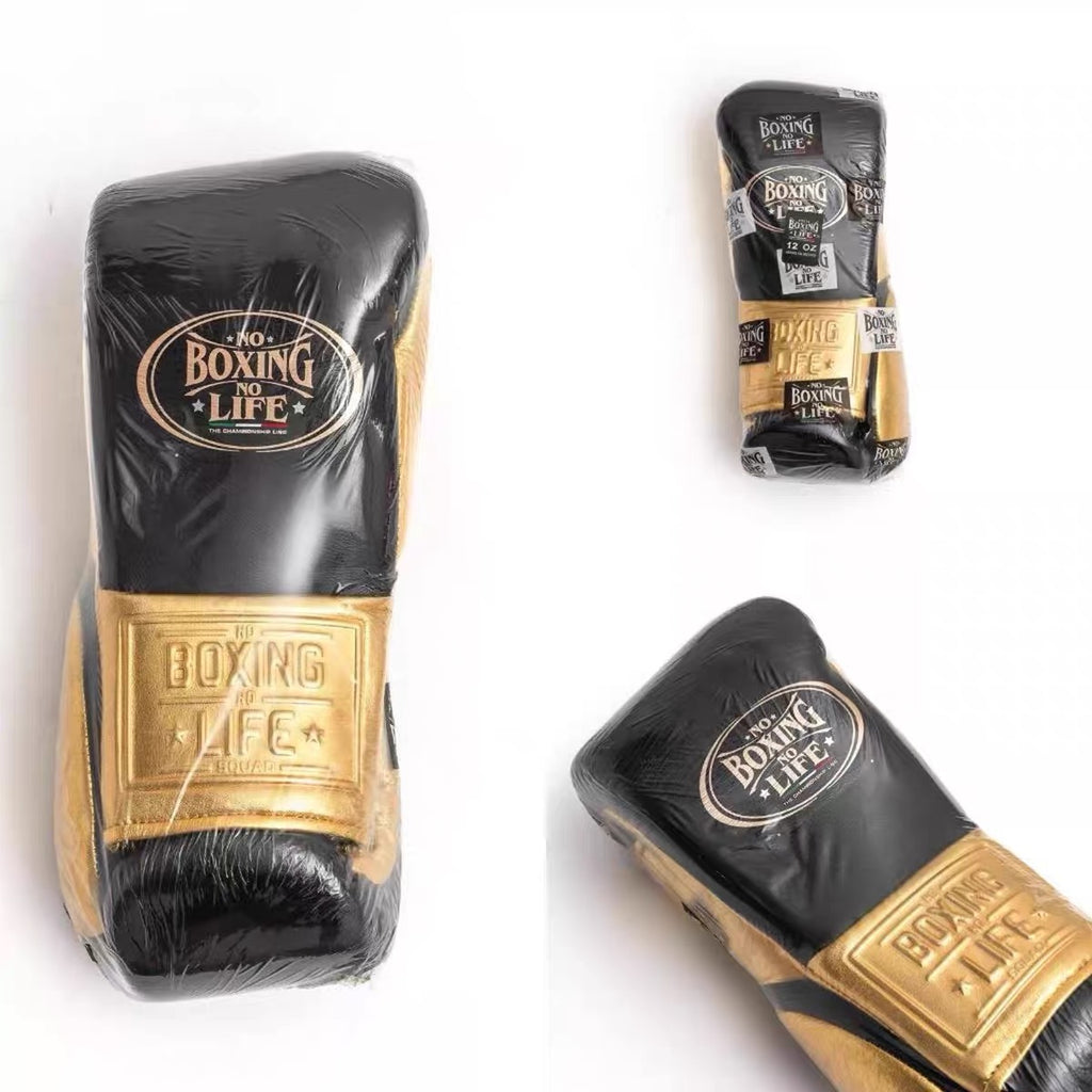 NoboxingNolife Training Gloves Black/Gold