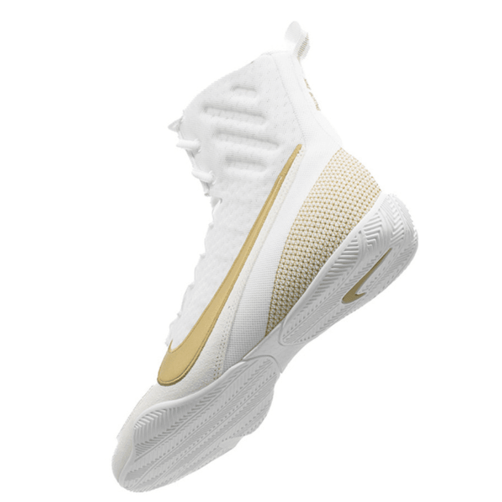 Nike Machomai 3 Boxing Shoes White/Gold
