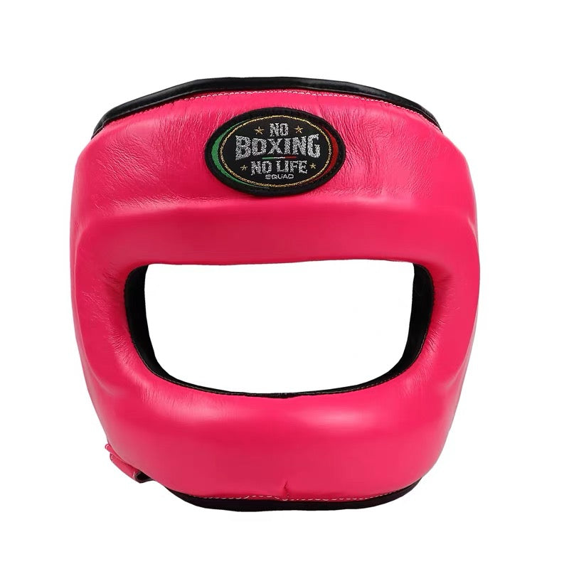 NoboxingNolife Headguard With Bar Pink