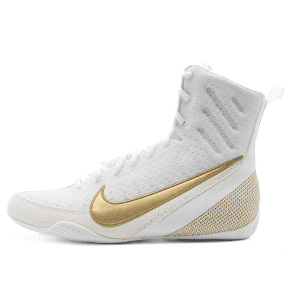 Nike Machomai 3 Boxing Shoes White/Gold