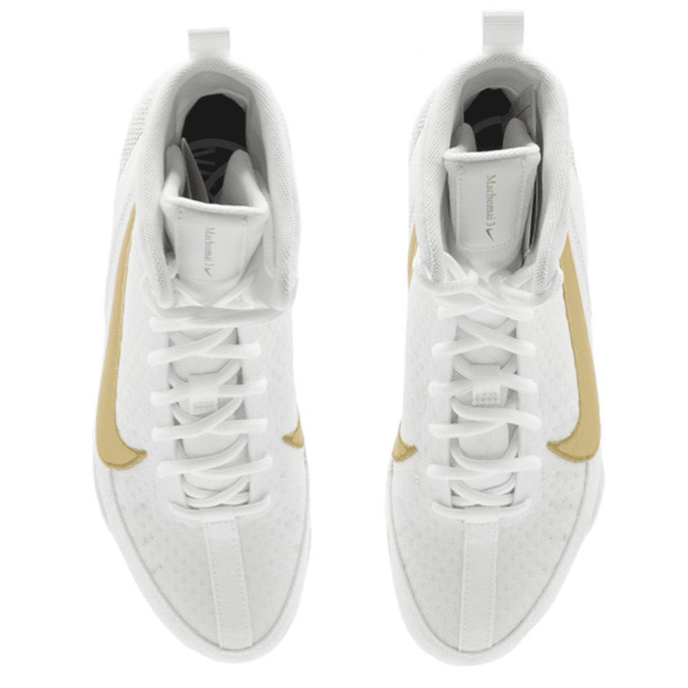 Nike Machomai 3 Boxing Shoes White/Gold