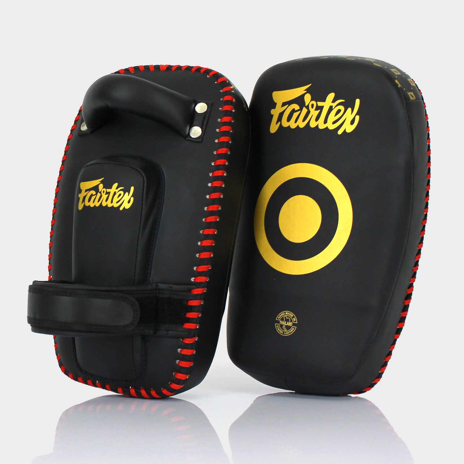 Fairtex KPLC6 Microfiber Curved Kick Pads – Small