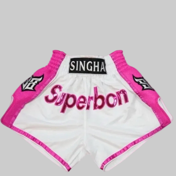 Superbon Hot Pink White