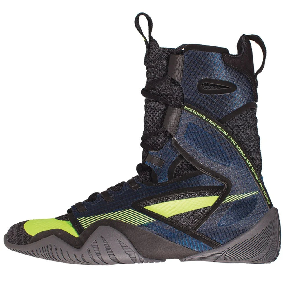 Nike HyperKO 2.0 Boxing Shoes - Black/Blue/Volt Green