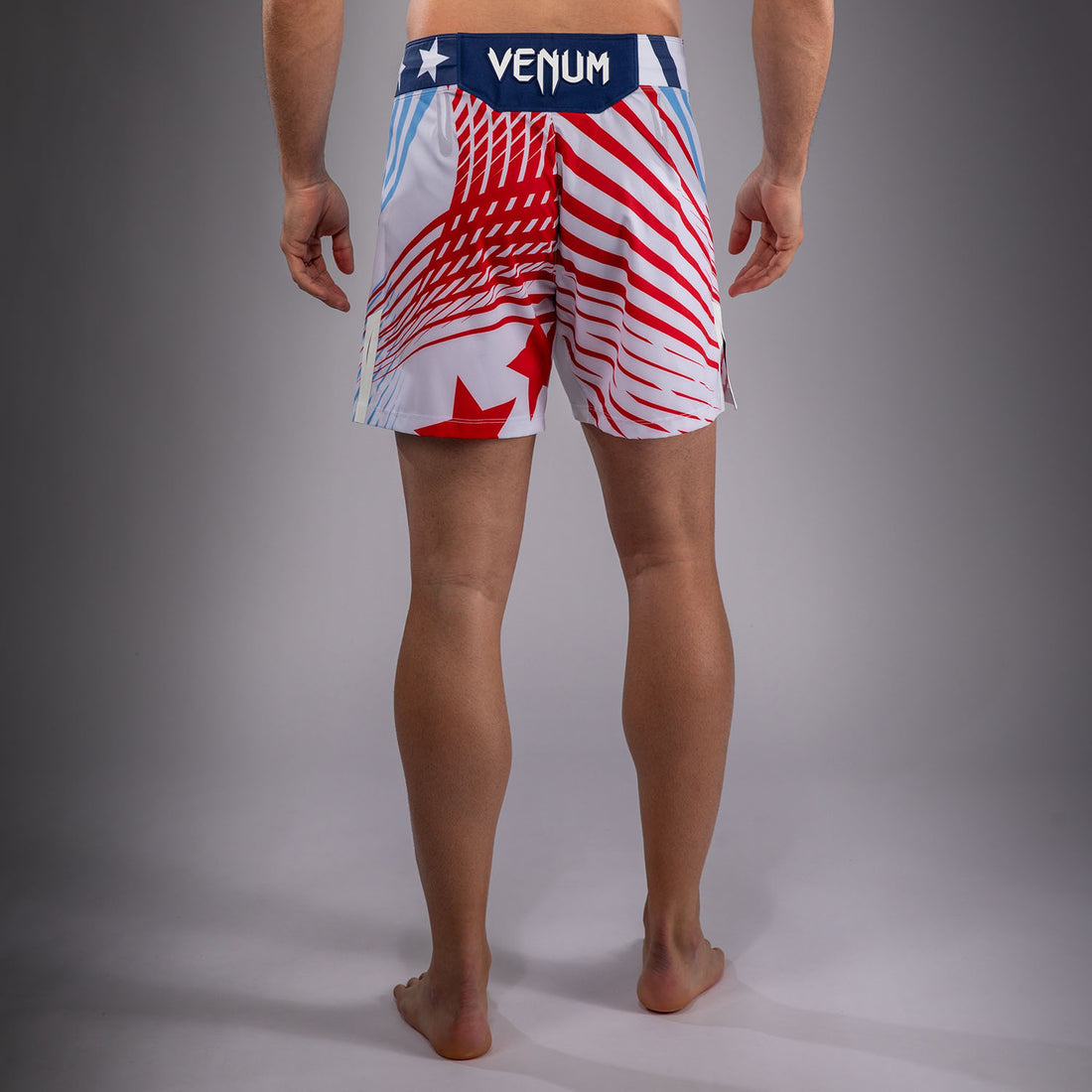 Fight Night Shorts White
