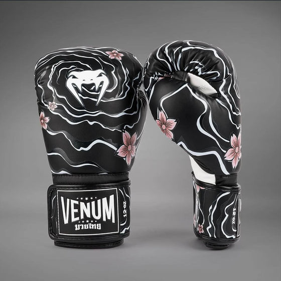 Venum x Tawanchay Boxing Gloves Black/White